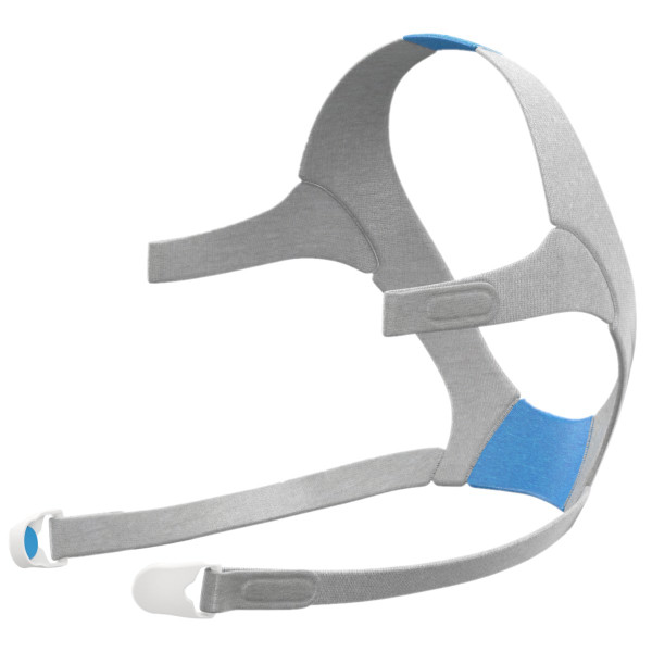 Blue and Gray AirFit F20 Headgear
